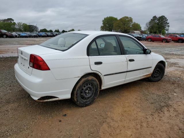 2HGES16355H551505 - 2005 HONDA CIVIC DX VP Ağ foto 3