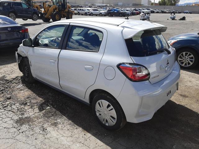 ML32AUHJ8RH006883 - 2024 MITSUBISHI MIRAGE ES WHITE photo 2