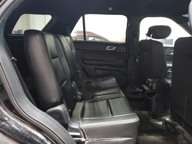 1FM5K8AR0JGC43002 - 2018 FORD EXPLORER POLICE INTERCEPTOR Սև լուսանկար 10