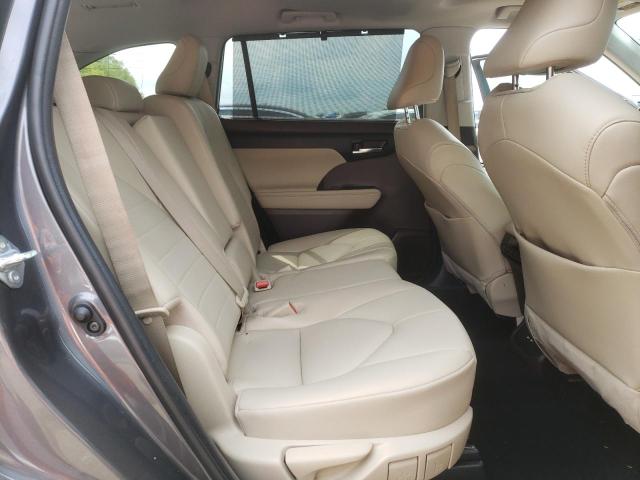 5TDGZRBH1MS542304 - 2021 TOYOTA HIGHLANDER XLE GRAY photo 11