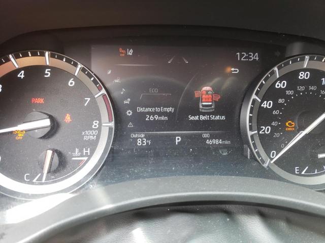 5TDGZRBH1MS542304 - 2021 TOYOTA HIGHLANDER XLE GRAY photo 9