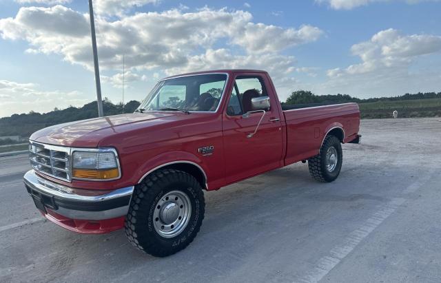 1FTHF25F3SEA74576 - 1995 FORD F250 RED photo 2