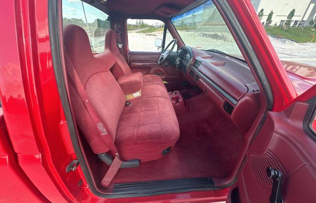 1FTHF25F3SEA74576 - 1995 FORD F250 RED photo 6