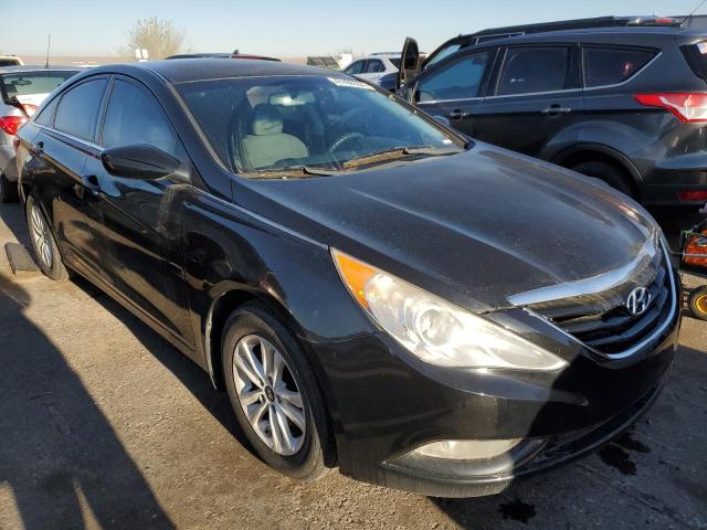 5NPEB4AC4DH797183 - 2013 HYUNDAI SONATA GLS BLACK photo 4