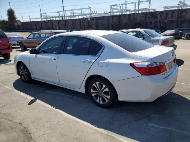 1HGCR2F36DA097741 - 2013 HONDA ACCORD LX WHITE photo 2