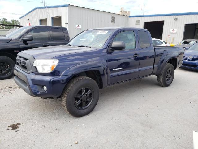5TFTU4GN2CX015217 - 2012 TOYOTA TACOMA PRERUNNER ACCESS CAB BLUE photo 1