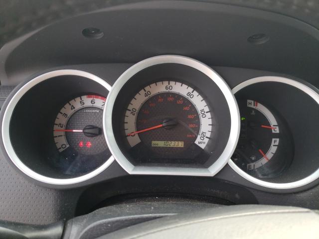 5TFTU4GN2CX015217 - 2012 TOYOTA TACOMA PRERUNNER ACCESS CAB BLUE photo 9