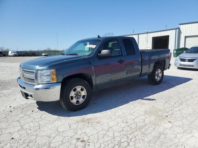 1GCRKSE71DZ358499 - 2013 CHEVROLET silverado K1500 LT BLUE photo 1