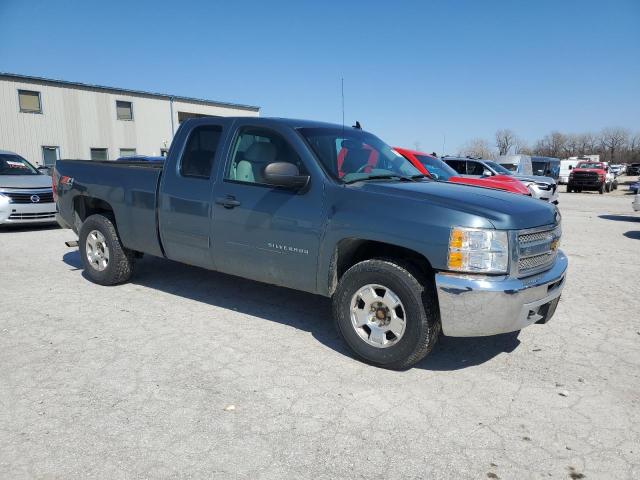 1GCRKSE71DZ358499 - 2013 CHEVROLET silverado K1500 LT BLUE photo 4