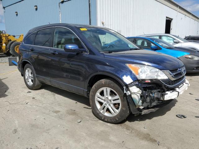 JHLRE4H7XBC001324 - 2011 HONDA CR-V EXL BLUE photo 4