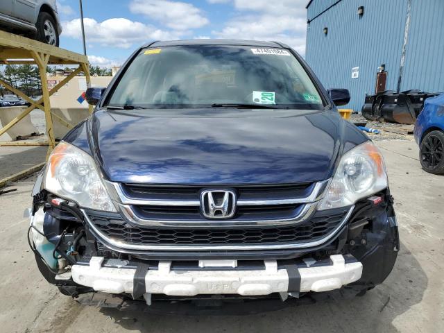 JHLRE4H7XBC001324 - 2011 HONDA CR-V EXL BLUE photo 5