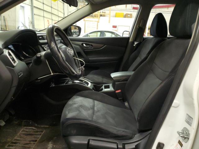 5N1AT2MV0EC791242 - 2014 NISSAN ROGUE S WHITE photo 7