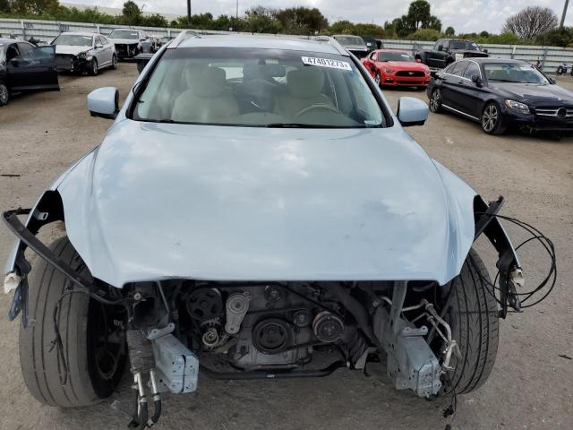 JN1AJ0HP1BM800601 - 2011 INFINITI EX35 BASE ტურკოუსი ფოტო 5