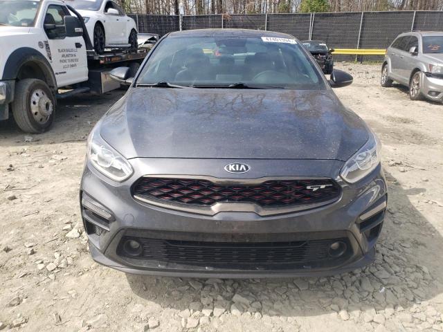 3KPF44AC5ME416153 - 2021 KIA FORTE GT GRAY photo 5