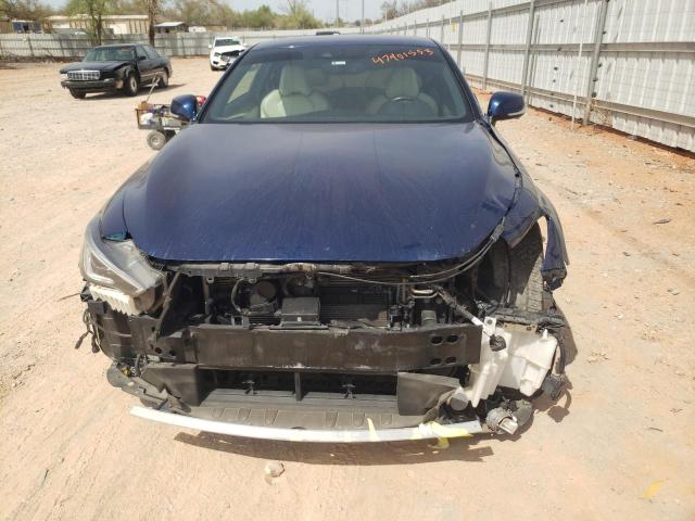 JN1EV7EK4HM364553 - 2017 INFINITI Q60 PREMIUM BLUE photo 5