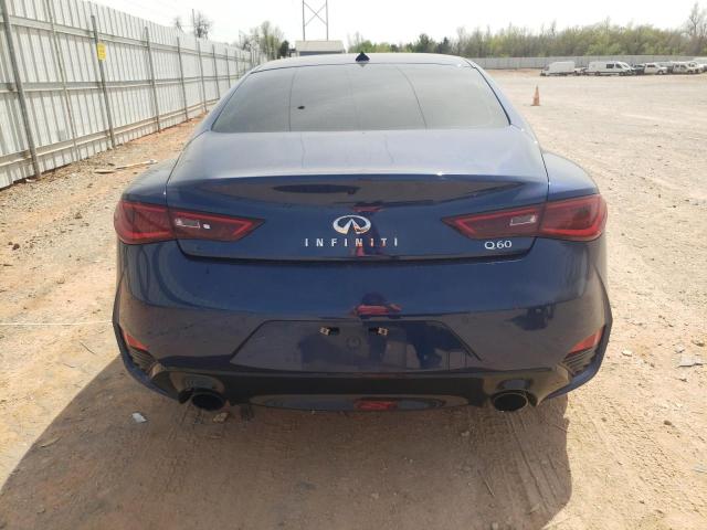 JN1EV7EK4HM364553 - 2017 INFINITI Q60 PREMIUM BLUE photo 6