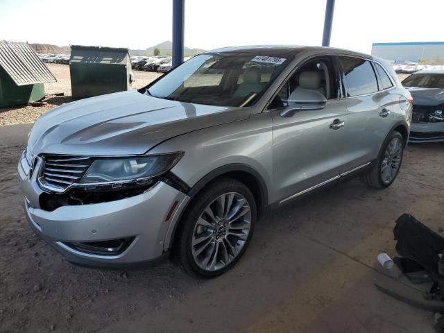 2LMTJ6LP3GBL61852 - 2016 LINCOLN MKX RESERVE SILVER photo 1
