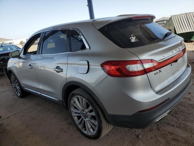 2LMTJ6LP3GBL61852 - 2016 LINCOLN MKX RESERVE SILVER photo 2
