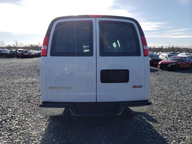 1GTW7AF79M1242320 - 2021 GMC SAVANA G2500 WHITE photo 6