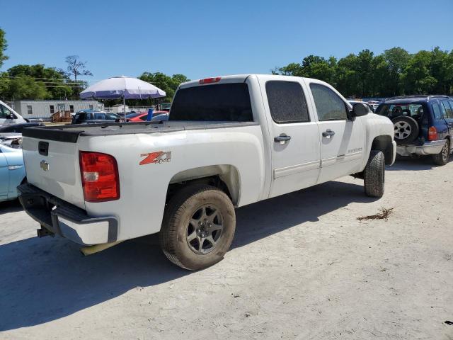 3GCUKUEJ6BG252869 - 2011 CHEVROLET SILVERADO K1500 HYBRID WHITE photo 3