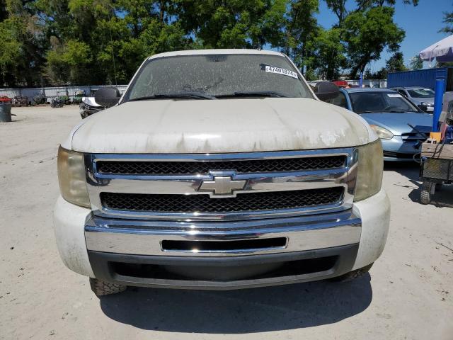 3GCUKUEJ6BG252869 - 2011 CHEVROLET SILVERADO K1500 HYBRID WHITE photo 5