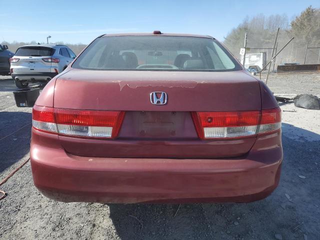 1HGCM56824A029187 - 2004 HONDA ACCORD EX BURGUNDY photo 6