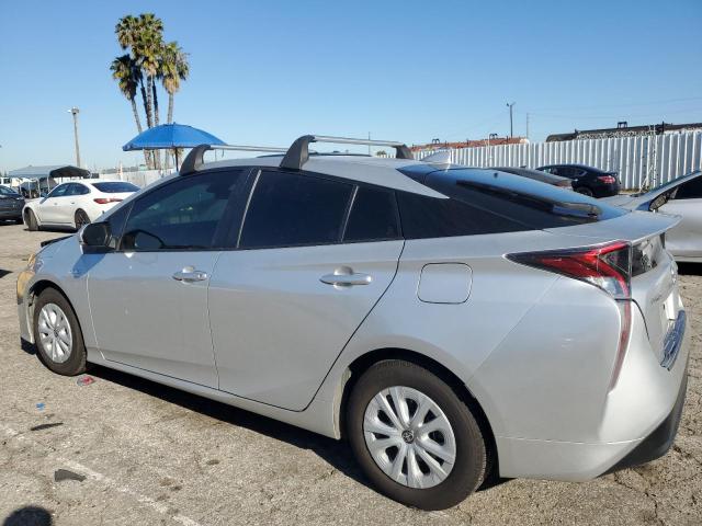 JTDKBRFU4H3040108 - 2017 TOYOTA PRIUS SILVER photo 2