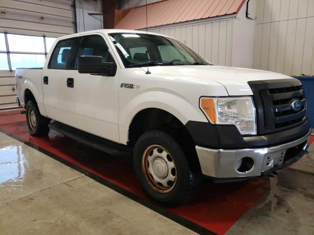 1FTEW1E89AFC94702 - 2010 FORD F150 SUPERCREW WHITE photo 4
