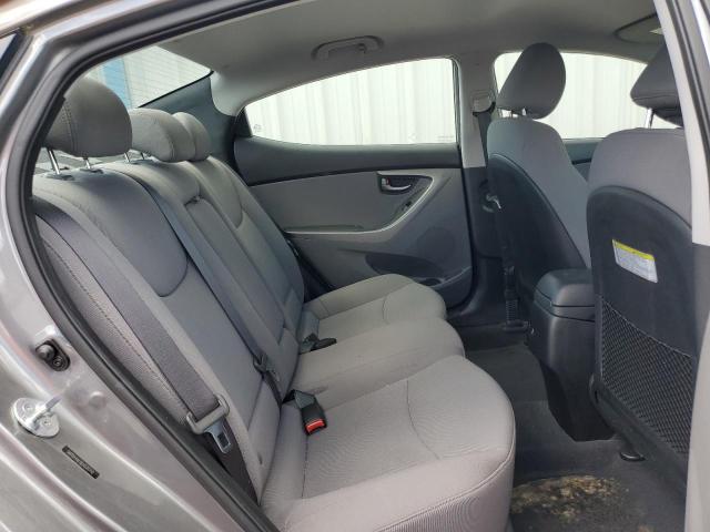 5NPDH4AE5EH525710 - 2014 HYUNDAI ELANTRA SE GRAY photo 10