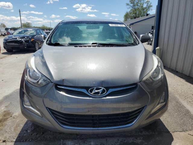 5NPDH4AE5EH525710 - 2014 HYUNDAI ELANTRA SE GRAY photo 5