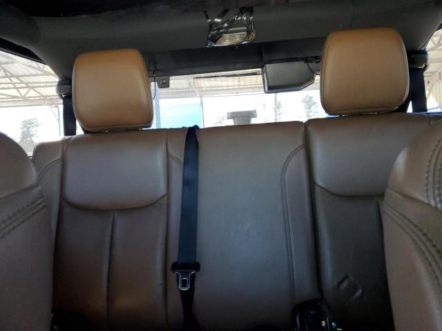 1C4HJWEG5DL684170 - 2013 JEEP WRANGLER U SAHARA Jaune photo 10