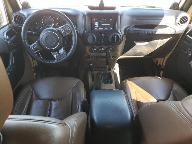 1C4HJWEG5DL684170 - 2013 JEEP WRANGLER U SAHARA Jaune photo 8