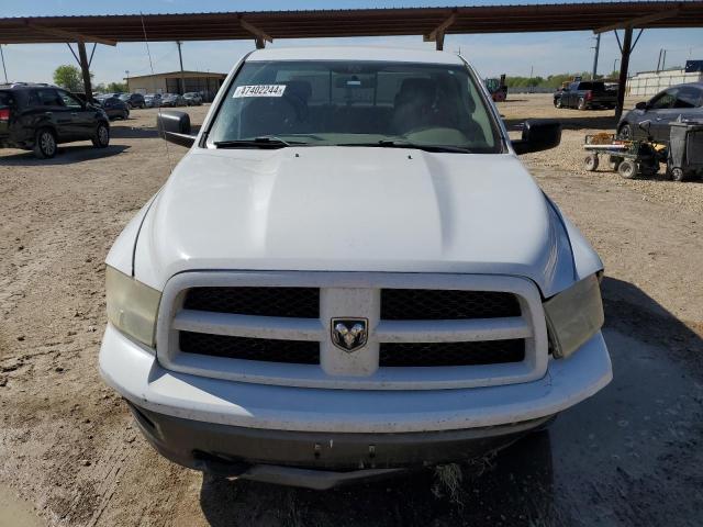 1D7RB1GP6AS248386 - 2010 DODGE RAM 1500 WHITE photo 5