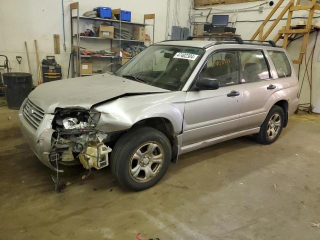 JF1SG63686H734229 - 2006 SUBARU FORESTER 2.5X SILVER photo 1