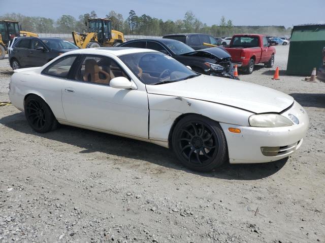 JT8UZ30CXS0039988 - 1995 LEXUS SC 400 WHITE photo 4