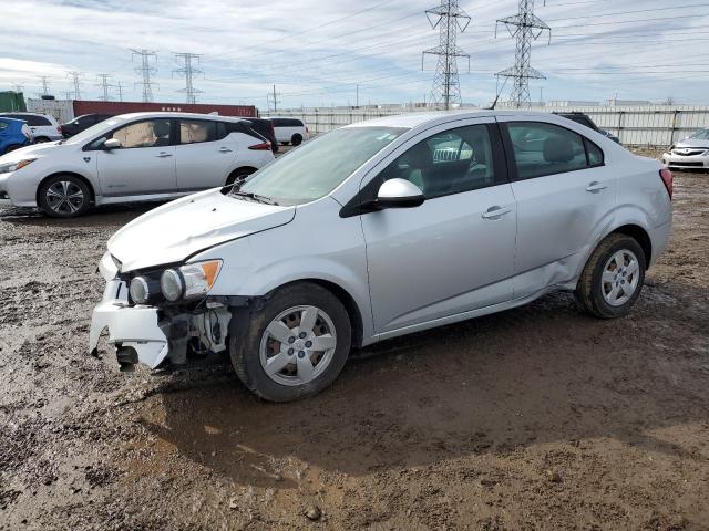 1G1JA5SH0E4209166 - 2014 CHEVROLET SONIC LS SILVER photo 1