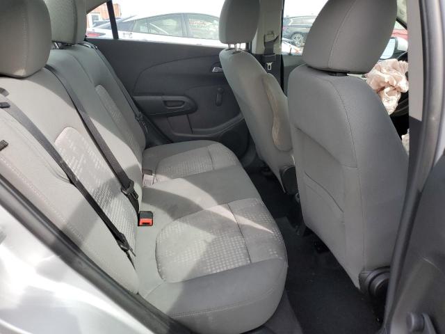 1G1JA5SH0E4209166 - 2014 CHEVROLET SONIC LS SILVER photo 10
