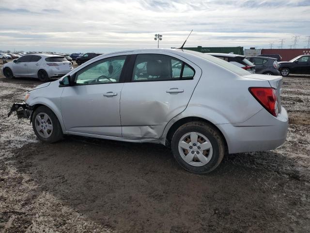 1G1JA5SH0E4209166 - 2014 CHEVROLET SONIC LS SILVER photo 2
