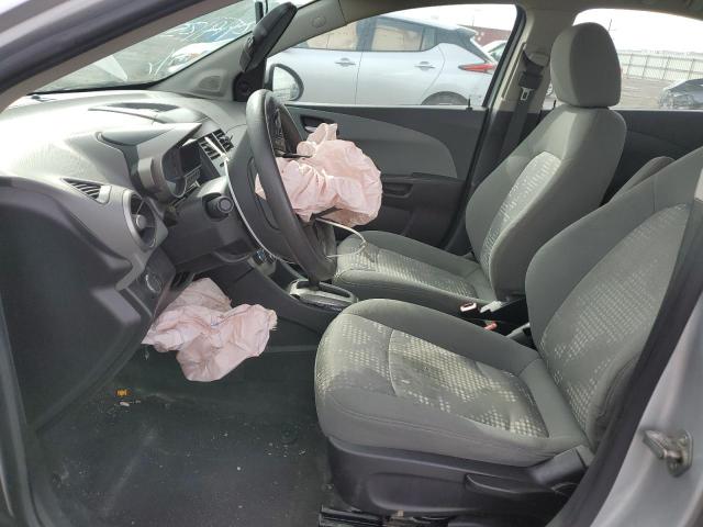 1G1JA5SH0E4209166 - 2014 CHEVROLET SONIC LS SILVER photo 7