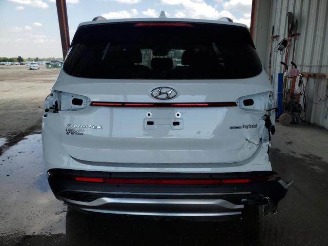 KM8S3DA15NU033599 - 2022 HYUNDAI SANTA FE SEL PREMIUM WHITE photo 6