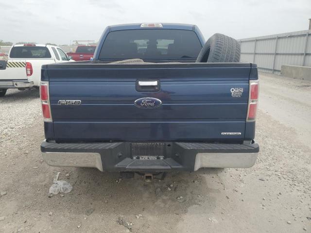 1FTEW1CM2DFA85810 - 2013 FORD F150 SUPERCREW BLUE photo 6