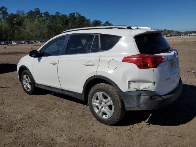 JTMZFREV0EJ006087 - 2014 TOYOTA RAV4 LE WHITE photo 2