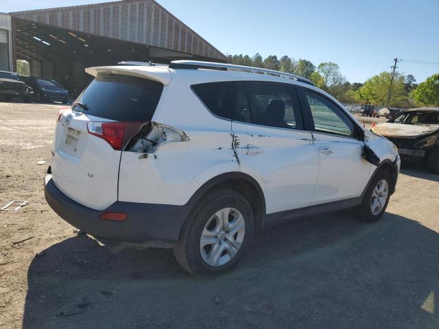 JTMZFREV0EJ006087 - 2014 TOYOTA RAV4 LE WHITE photo 3