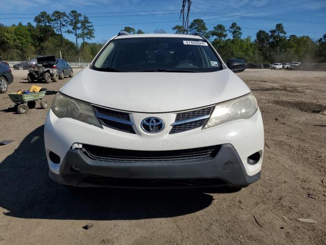 JTMZFREV0EJ006087 - 2014 TOYOTA RAV4 LE WHITE photo 5