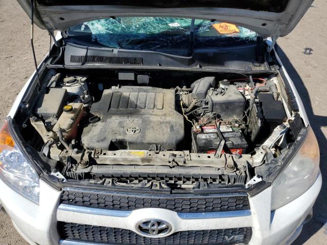 2T3YK4DV5BW013643 - 2011 TOYOTA RAV4 LIMITED WHITE photo 11