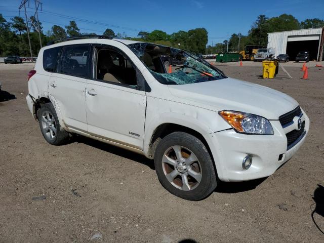 2T3YK4DV5BW013643 - 2011 TOYOTA RAV4 LIMITED WHITE photo 4