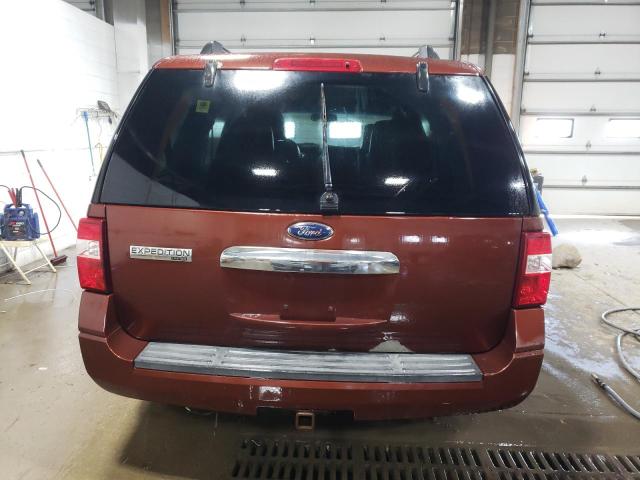 1FMFU20518LA55150 - 2008 FORD EXPEDITION LIMITED RED photo 6