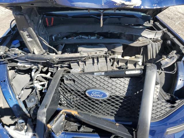 1FM5K8AB2MGA64421 - 2021 FORD EXPLORER POLICE INTERCEPTOR ლურჯი ფოტო 12