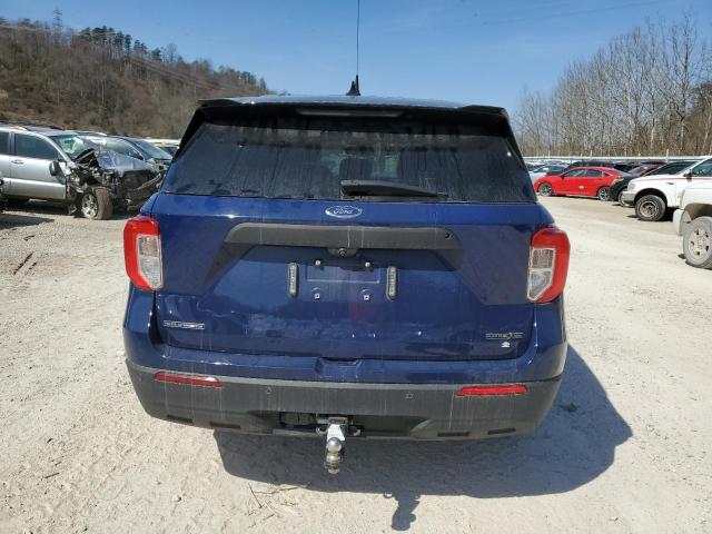 1FM5K8AB2MGA64421 - 2021 FORD EXPLORER POLICE INTERCEPTOR ლურჯი ფოტო 6