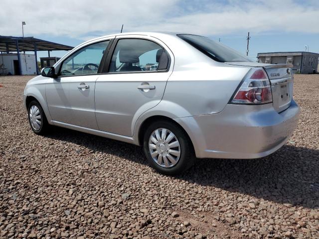 KL1TD5DE7BB137746 - 2011 CHEVROLET AVEO LS SILVER photo 2